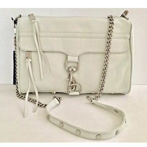 NEW Rebecca Minkoff Off-White Leather Crossbody